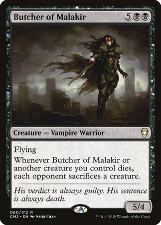 Butcher of Malakir [Commander Anthology Volume II] | Cards and Coasters CA