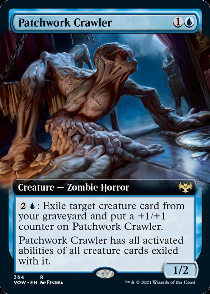 Patchwork Crawler (Extended) [Innistrad: Crimson Vow] | Cards and Coasters CA