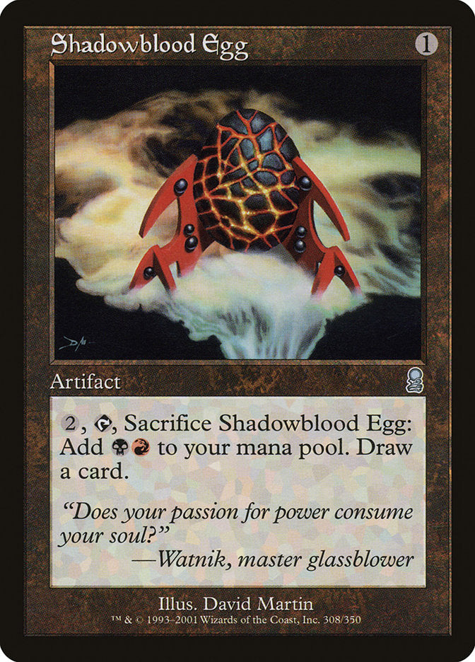 Shadowblood Egg [Odyssey] | Cards and Coasters CA