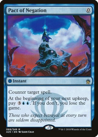 Pact of Negation [Masters 25] | Cards and Coasters CA