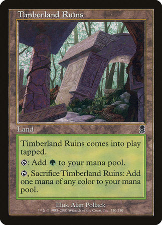 Timberland Ruins [Odyssey] | Cards and Coasters CA