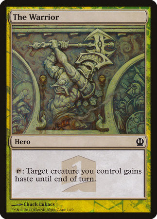 The Warrior [Theros Hero's Path] | Cards and Coasters CA
