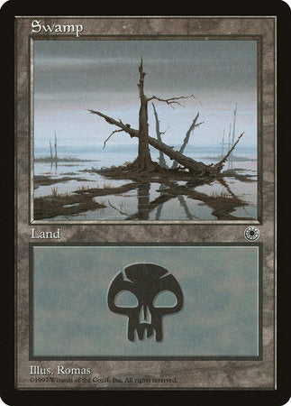 Swamp (Crossed Trees) [Portal] | Cards and Coasters CA