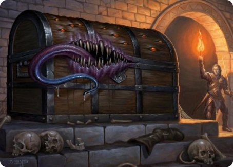 Mimic Art Card [Dungeons & Dragons: Adventures in the Forgotten Realms Art Series] | Cards and Coasters CA