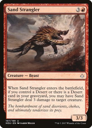 Sand Strangler [Hour of Devastation] | Cards and Coasters CA