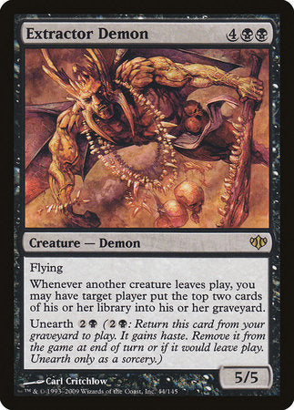 Extractor Demon [Conflux] | Cards and Coasters CA