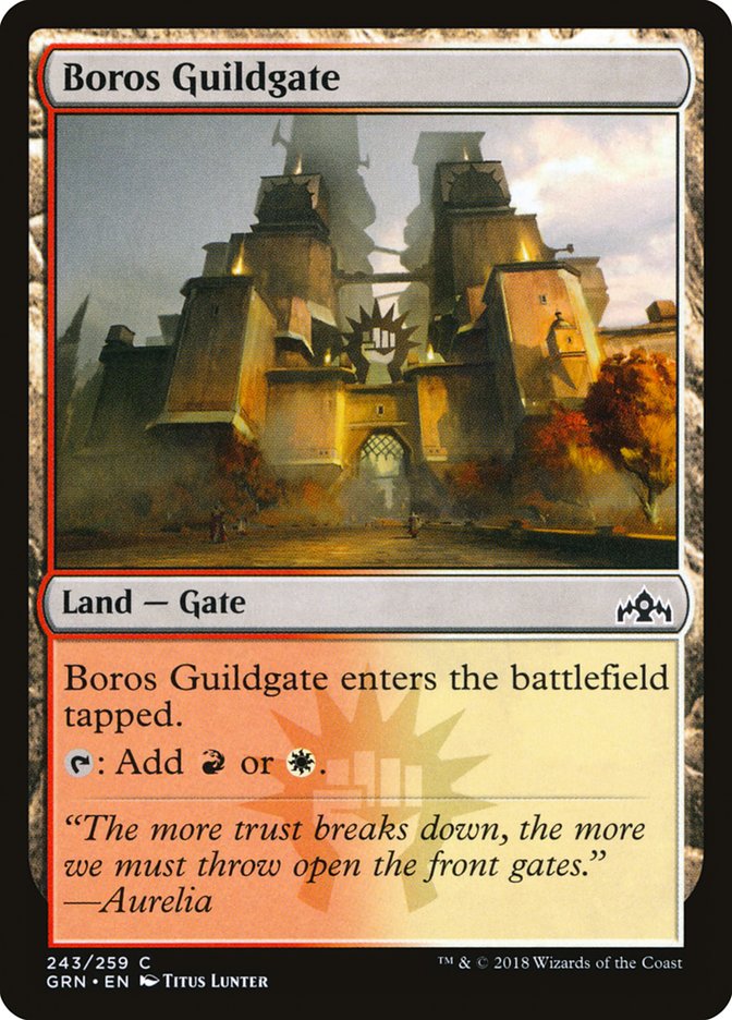 Boros Guildgate (243/259) [Guilds of Ravnica] | Cards and Coasters CA