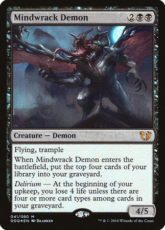 Mindwrack Demon [Duel Decks: Blessed vs. Cursed] | Cards and Coasters CA