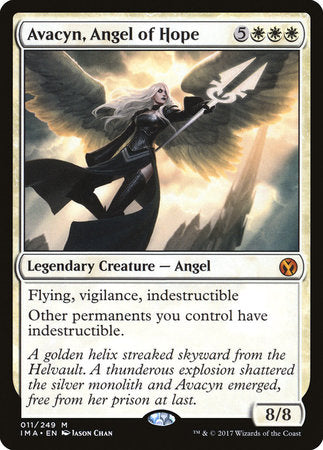 Avacyn, Angel of Hope [Iconic Masters] | Cards and Coasters CA