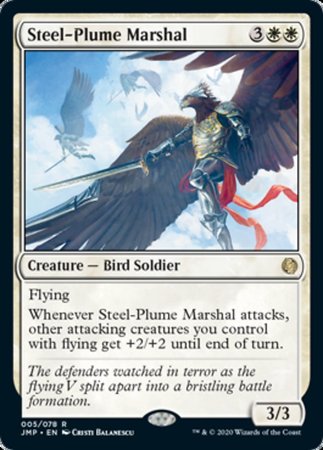 Steel-Plume Marshal [Jumpstart] | Cards and Coasters CA