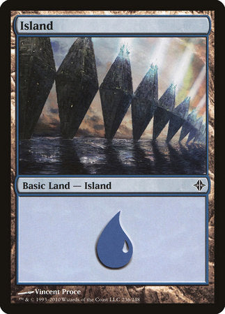 Island (236) [Rise of the Eldrazi] | Cards and Coasters CA