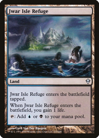 Jwar Isle Refuge [Zendikar] | Cards and Coasters CA