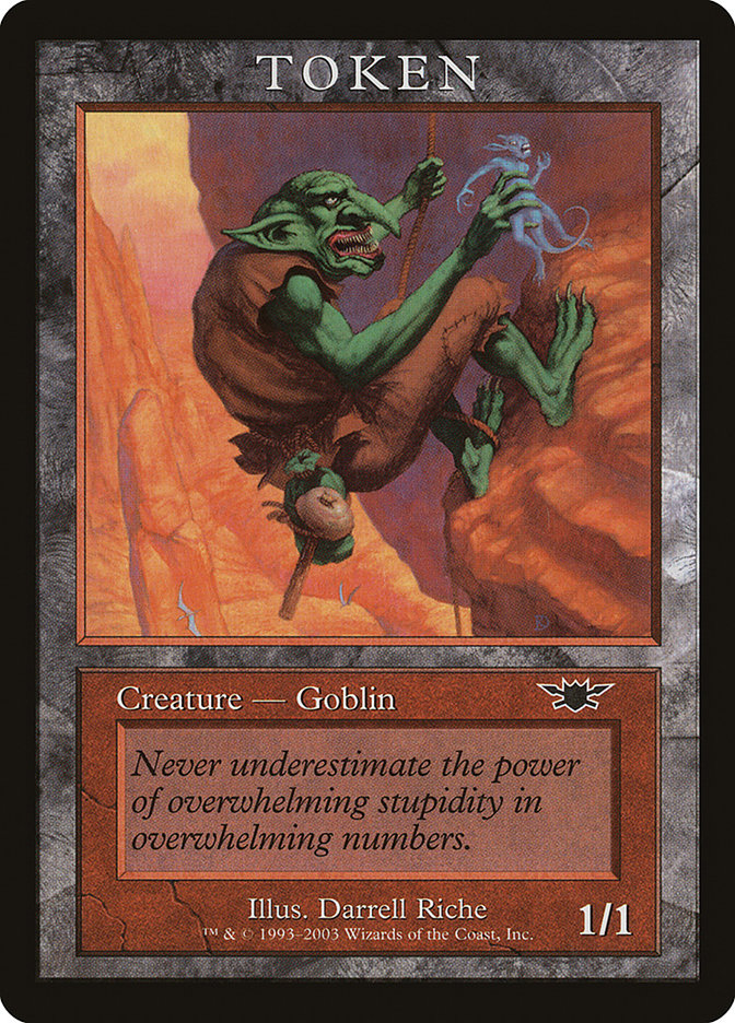 Goblin [Magic Player Rewards 2003] | Cards and Coasters CA