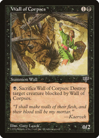 Wall of Corpses [Mirage] | Cards and Coasters CA