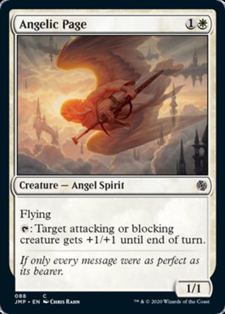 Angelic Page [Jumpstart] | Cards and Coasters CA