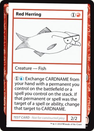 Red Herring (2021 Edition) [Mystery Booster Playtest Cards] | Cards and Coasters CA