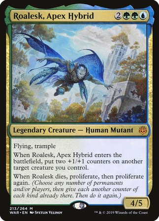 Roalesk, Apex Hybrid [War of the Spark] | Cards and Coasters CA