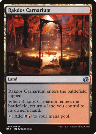 Rakdos Carnarium [Iconic Masters] | Cards and Coasters CA