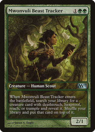 Mwonvuli Beast Tracker [Magic 2013 Promos] | Cards and Coasters CA