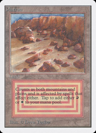 Plateau [Unlimited Edition] | Cards and Coasters CA