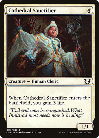 Cathedral Sanctifier [Duel Decks: Blessed vs. Cursed] | Cards and Coasters CA