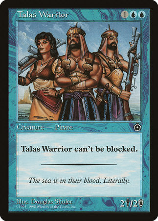 Talas Warrior [Portal Second Age] | Cards and Coasters CA