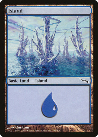 Island (294) [Mirrodin] | Cards and Coasters CA