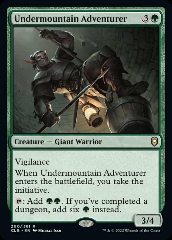 Undermountain Adventurer [Commander Legends: Battle for Baldur's Gate] | Cards and Coasters CA