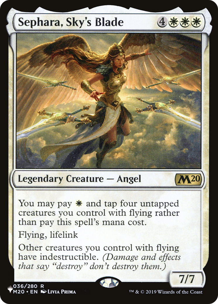 Sephara, Sky's Blade [Secret Lair: Angels] | Cards and Coasters CA