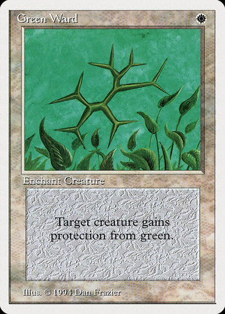 Green Ward [Summer Magic / Edgar] | Cards and Coasters CA