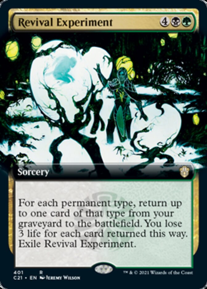 Revival Experiment (Extended) [Commander 2021] | Cards and Coasters CA