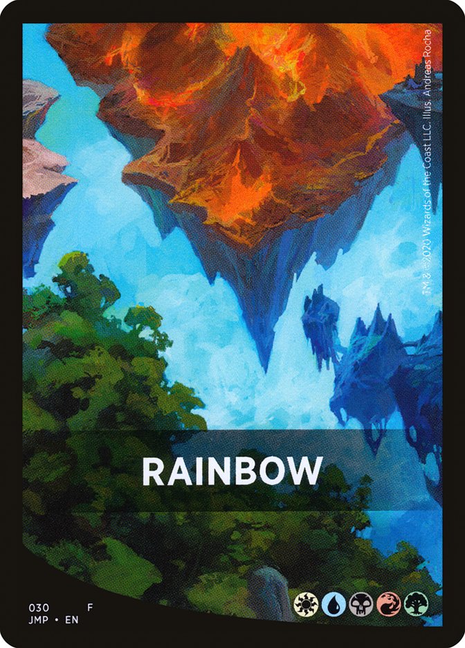 Rainbow Theme Card [Jumpstart Front Cards] | Cards and Coasters CA