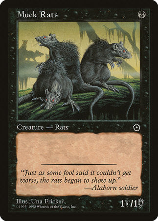 Muck Rats [Portal Second Age] | Cards and Coasters CA