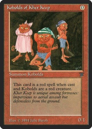 Kobolds of Kher Keep [Legends] | Cards and Coasters CA