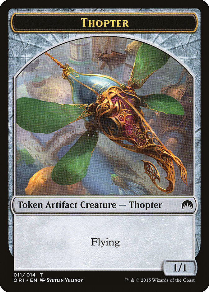 Thopter (011/014) [Magic Origins Tokens] | Cards and Coasters CA