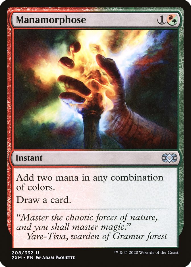 Manamorphose [Double Masters] | Cards and Coasters CA