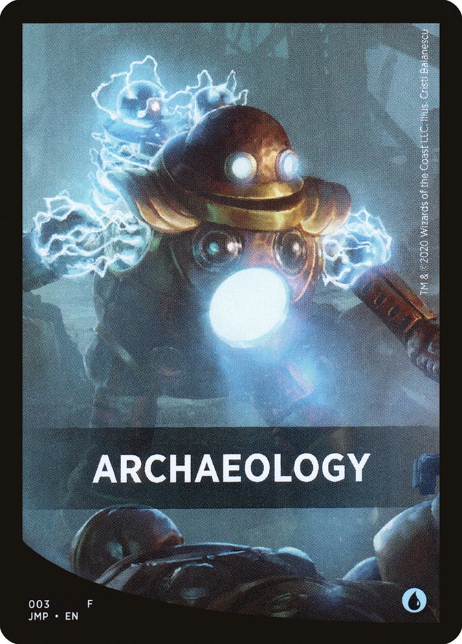 Archaeology Theme Card [Jumpstart Front Cards] | Cards and Coasters CA