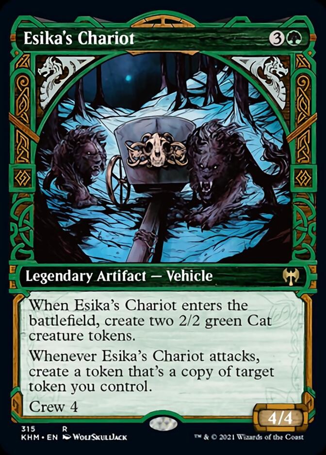 Esika's Chariot (Showcase) [Kaldheim] | Cards and Coasters CA