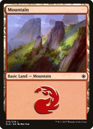 Mountain (275) [Ixalan] | Cards and Coasters CA