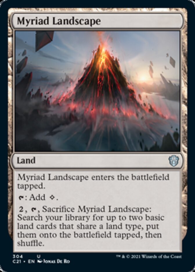 Myriad Landscape [Commander 2021] | Cards and Coasters CA