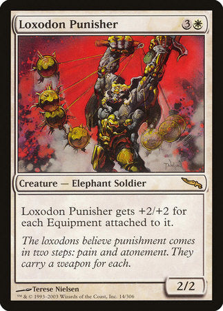 Loxodon Punisher [Mirrodin] | Cards and Coasters CA