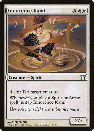 Innocence Kami [Champions of Kamigawa] | Cards and Coasters CA