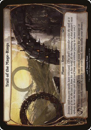 Trail of the Mage-Rings (Planechase 2012) [Planechase 2012 Planes] | Cards and Coasters CA
