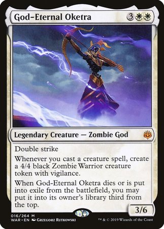 God-Eternal Oketra [War of the Spark] | Cards and Coasters CA