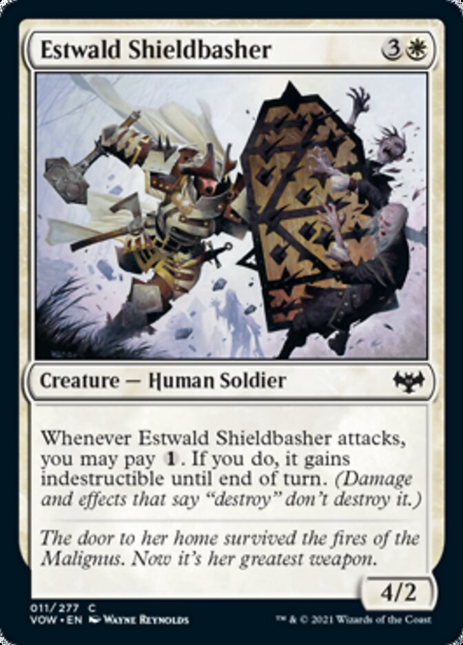 Estwald Shieldbasher [Innistrad: Crimson Vow] | Cards and Coasters CA