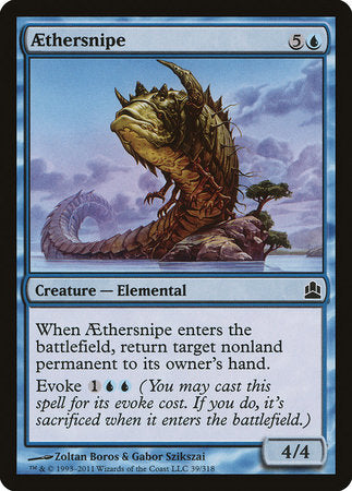 Aethersnipe [Commander 2011] | Cards and Coasters CA