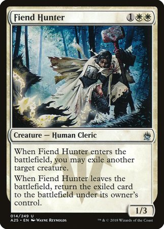 Fiend Hunter [Masters 25] | Cards and Coasters CA