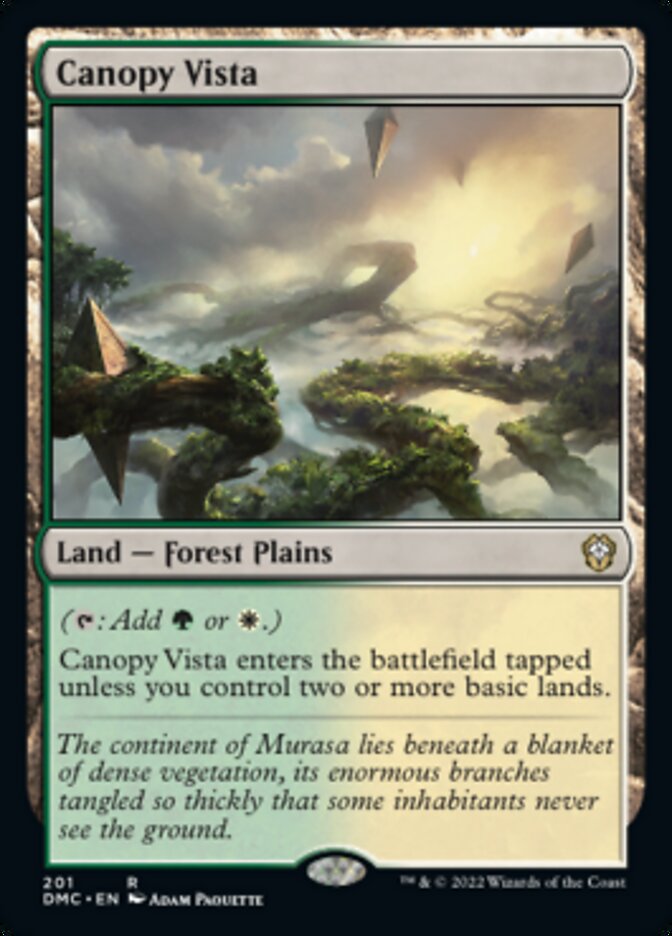 Canopy Vista [Dominaria United Commander] | Cards and Coasters CA