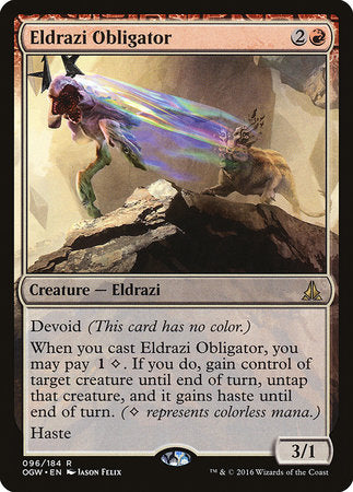 Eldrazi Obligator [Oath of the Gatewatch] | Cards and Coasters CA