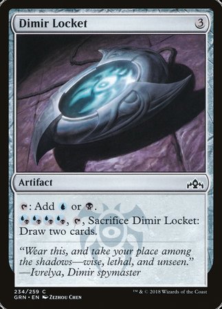 Dimir Locket [Guilds of Ravnica] | Cards and Coasters CA